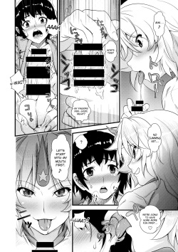 (Reitaisai 11) [Maruiro Kikou (846gou)] Yuugi to Shotakko-tachi ga Zukkon Bakkon Suru Hon | Yuugi Fools Around with a Bunch of Boys (Touhou Project) [English] {JUSTICE} page 5