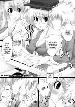 (C73) [Oppai Brothers (Various)] Touhou Paizuri Goudoushi Gensoukyou Momiji Awase Ch. 1-6  (Touhou Project) [Spanish] [BIblioteca Hentai] page 5
