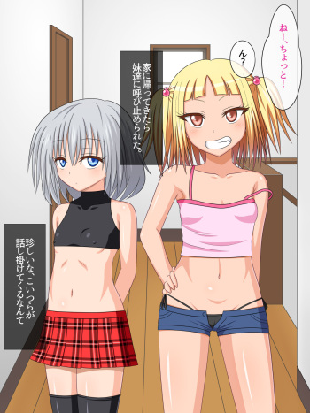 [Menu Taishi] Loli Bitch Gal na Imouto-tachi ga Ore no Chinpo ni Hamacchatta you desu cover
