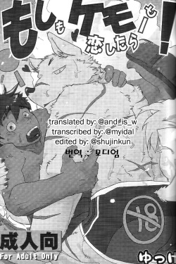 (C80) [Rebaudio (Yukke)] Moshimo Kemono to Koi Shitara! | I'm in Love with a Beast! [Korean] [모디엄] page 2
