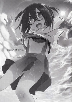 (C88) [Kashi No Ki (Midori No Rupe)] Uchuujin no Natsu | Summer of Alien [English] {Mant} page 2