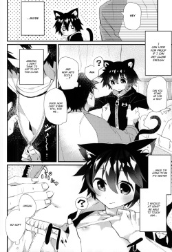 (COMITIA112) [Nikomutoko (Nabenco)] Robo Neko no Shitsukekata [English] {Shotachan} page 8