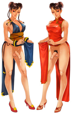 Street Fighter Futanari Collection page 7