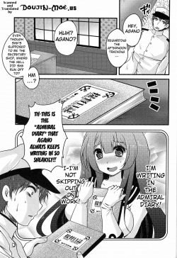 (C87) [Usubeniya (Usubeni Sakurako)] Moushuu Method ~Agano no Teitoku Nisshi~ | Agano's Admiral Diary (Kantai Collection -KanColle-) [English] [doujin-moe.us] page 2