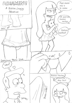 (Simpsons) Dreaming jimmy (SPANISH) page 1