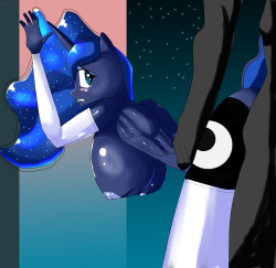 [Skyline19] A Night with Luna &amp; A Night with Chrysalis (My Little Pony) page 2