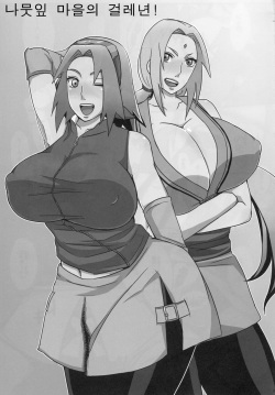 (C85) [Pucchu (Echigawa Ryuuka)] Konoha no Bitch-chan! | 나믓잎 마을의 걸레년! (Naruto) [Korean] page 2