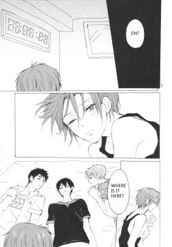 (Renai Jaws 5) [sashilot (Tenjou Shio)] Yon-P! (Free!) [English] [rinrinlove] page 2
