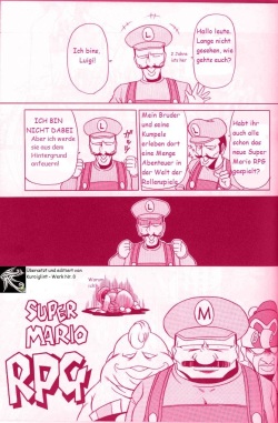 (C50) [Circle Taihei-Tengoku (Horikawa Gorou)] Super Mario RPG (Super Mario Brothers) [German] page 1