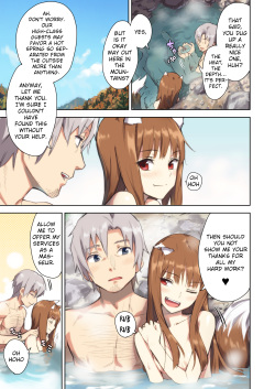 [Ajisaidenden (Kawakami Rokkaku, Takanashi Rei)] Wacchi to Nyohhira Bon FULL COLOR DL Omake (Spice and Wolf) [English] {shippoTranslations} [Digital] page 6