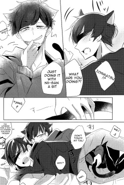 [7days (Ineminori)] Ichikara Jihen "Neko ni Natta Ichimatsu ga Hatsujouki nandakedo" (Osomatsu-san) [English] [Hana] page 9