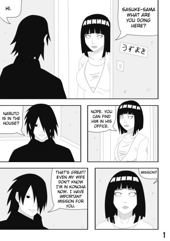 [Hinata-hime] SasuHina comic (Naruto) cover