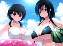 Kasumi Iwato &amp; Komaki Jindai (Saki) page 1
