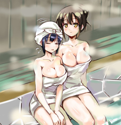 Kasumi Iwato &amp; Komaki Jindai (Saki) page 8
