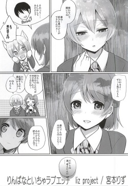 (SC2015 Autumn) [liz project (Miyamoto Liz)] RinPana to Icha Love Ecchi (Love Live!) page 2