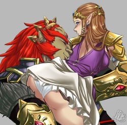 Zelgan: Princess Zelda x Ganondorf