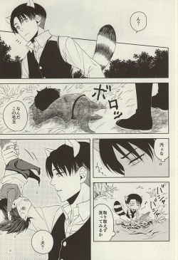 (SPARK10) [Leou (Sinca)] Yasashii Kemono (Shingeki no Kyojin) page 2
