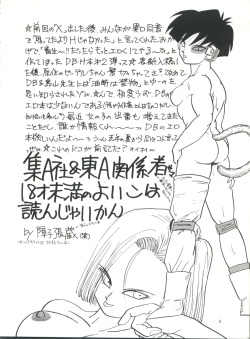 (C45) [Chirigami Goya, Fusuma Goten (Shouji Haruzo)] XX (Dragon Ball Z) page 5