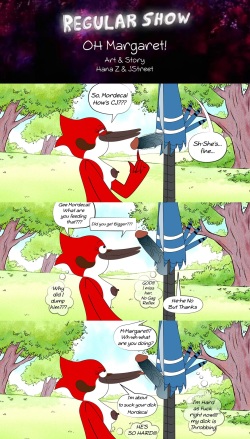 Regular Show- Mordecai gets a blow job page 1