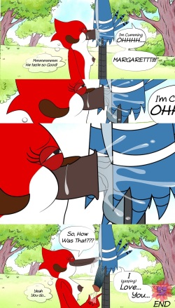 Regular Show- Mordecai gets a blow job page 3