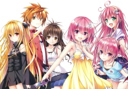 [Yabuki Kentarou] Harem Gold (To Love-ru Darkness) page 10