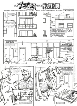 The Venom & The Wolverine by estudiocomik