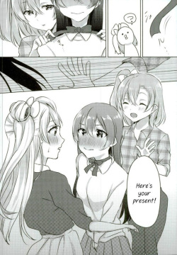 (Bokura no Love Live! 13) [Colette (Chocore)] Umi-chan ga Present!? | Umi-chan is my Present!? (Love Live!) [English] {/u/ scanlations} page 7