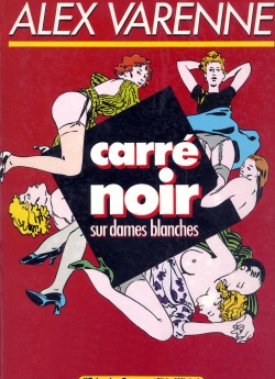 Carré noir sur dames blanches