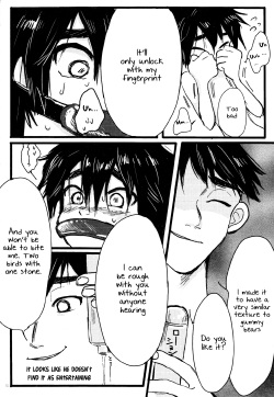 (HaruCC21) [Hatosable (Hashinoha)] Taste of You (Big Hero 6) [English] {Shotachan} page 9