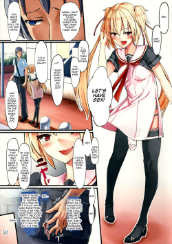 (C87) [Tapioca Box (Nyuuhin)] Futanari Fuuzokujou Mei-chan no Kyuujitsu [English] [Zero Translations] page 3