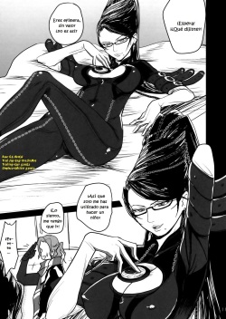 (C77) [Toluene Ittokan (Pierre Norano)] KETSU! MEGATON BY (Bayonetta) [Spanish] [ganstatrad] page 4