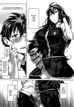 (C91) [Shichimen Soka (Sturkey)] Honoo no Majo ni Oshiri Ijirareru Hon (Witch Craft Works) [Spanish] [ElMoeDela8] page 2