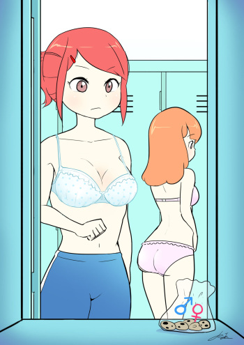 [StarScream] 탈의실에서 남성전환 프로젝트 | Male conversion projects in the locker room cover