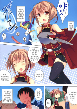 (SC56) [Hacca Candy (Ise.)] Shouganai nyaa (Sword Art Online) [Korean] page 4