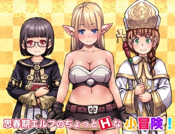 [Hanigura Soft] Shishunki Elf no Chotto H na Shou Bouken! cover