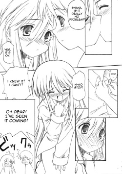 (C66) [Zangyaku Koui Teate (Nasake Muyou)] Trinitrotoluene (Shakugan no Shana) [English] page 9