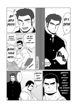 (C81) [Mousou Wakusei (Moritake)] FULLBOCKY - Sensei wa Stripper!? | FULLBOCKY - ¡¿Mi Profesor es un Stripper?! [Spanish] [Tori-traducciones II] [Decensored] page 9