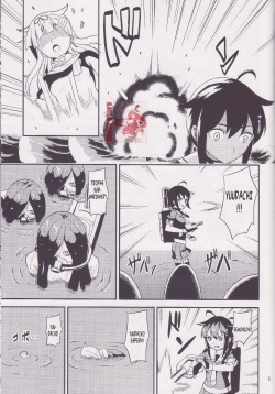 (C90) [Genussmittel (Kato Sig)] Torawareta Yuudachi | Yuudachi Cautiva (Kantai Collection -KanColle-) [Spanish] {EBDJ+Young Blood IV} page 4