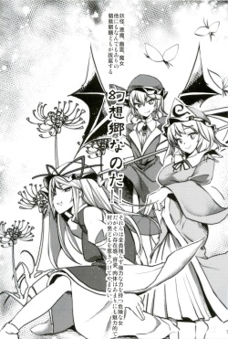 (C86) [Senkou Campanella (Haruhina Murasaki)] Gensoukyou Kouryaku Sakusen Soushuuhen (Touhou Project) page 3