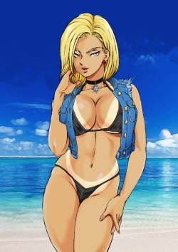 [Macaroni Ring (Kugayama Hodai)] Eromizugi! Vol. 1 Hitozuma Ningen 18-gou (Dragon Ball Z) page 2