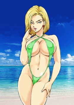 [Macaroni Ring (Kugayama Hodai)] Eromizugi! Vol. 1 Hitozuma Ningen 18-gou (Dragon Ball Z) page 5