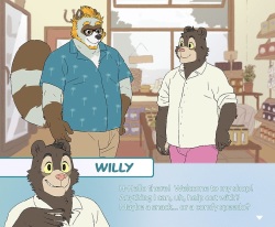 Tanuki dad x Willy Bear