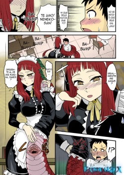 [Kuroshiki] Mon Cafe Yori Ai o Kominute | With Love, the Monster Cafe (Bessatsu Comic Unreal Monster Musume Paradise Vol. 4) [Spanish] ~XxJova12xX~ [Colorized] [Decensored] [Digital] page 7
