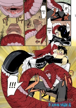 [Kuroshiki] Mon Cafe Yori Ai o Kominute | With Love, the Monster Cafe (Bessatsu Comic Unreal Monster Musume Paradise Vol. 4) [Spanish] ~XxJova12xX~ [Colorized] [Decensored] [Digital] page 9