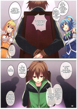 (COMIC1☆10) [Seven Days Holiday (Shinokawa Arumi, Koga Nozomu)] Kono Subarashiki Sekai o Mou Ichido | И еще один раз в этом удивительно мире! (Kono Subarashii Sekai ni Syukufuku o!) [Russian] [LoliAlice] page 2