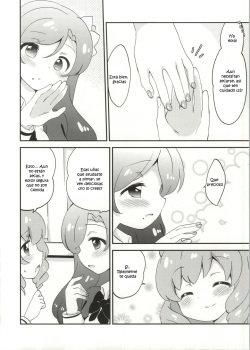 (Geinoujin wa Card ga Inochi! 4) [Colomonyu (Eromame)] Naisho no Nail (Aikatsu!) [Spanish] [Kurotao] page 6