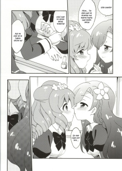 (Geinoujin wa Card ga Inochi! 4) [Colomonyu (Eromame)] Naisho no Nail (Aikatsu!) [Spanish] [Kurotao] page 7