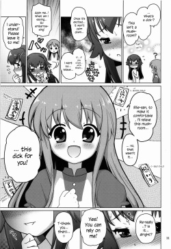 (C82) [totoMAX (Teri Terio)] Kinoko Mukumuku Hanabatake | Bulging Mushrooms Flower Garden (Tantei Opera Milky Holmes) [English] page 10
