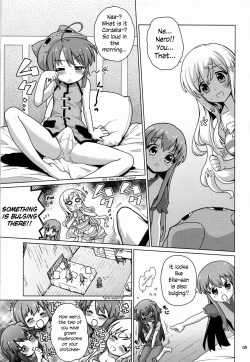 (C82) [totoMAX (Teri Terio)] Kinoko Mukumuku Hanabatake | Bulging Mushrooms Flower Garden (Tantei Opera Milky Holmes) [English] page 4
