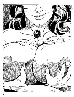 EL Publications Giantess Magazine 3 and 4 page 6